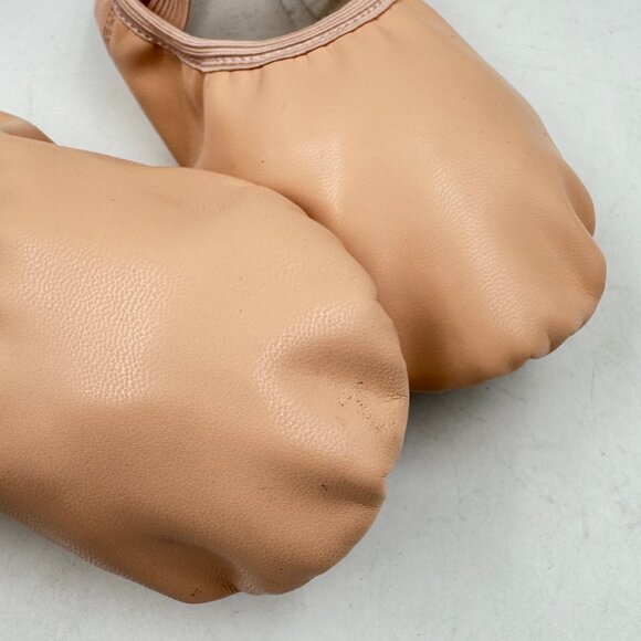 Stelle Ballet Ballerina Dance Shoes Slippers 3ML Leather Full Sole Shoes Beige - Picture 7 of 12